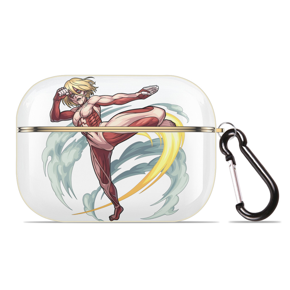 （画像用） 進撃の巨人 Attack on Titan 【AirPods Pro用】ハードシェル保護ケース｜耐衝撃・防指紋・カラビナ付き商品仕様