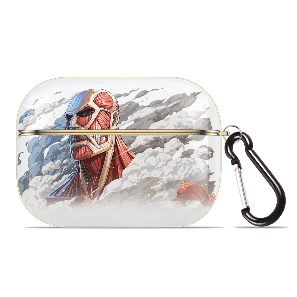 （画像用） 進撃の巨人 Attack on Titan 【AirPods Pro用】ハードシェル保護ケース｜耐衝撃・防指紋・カラビナ付き商品仕様