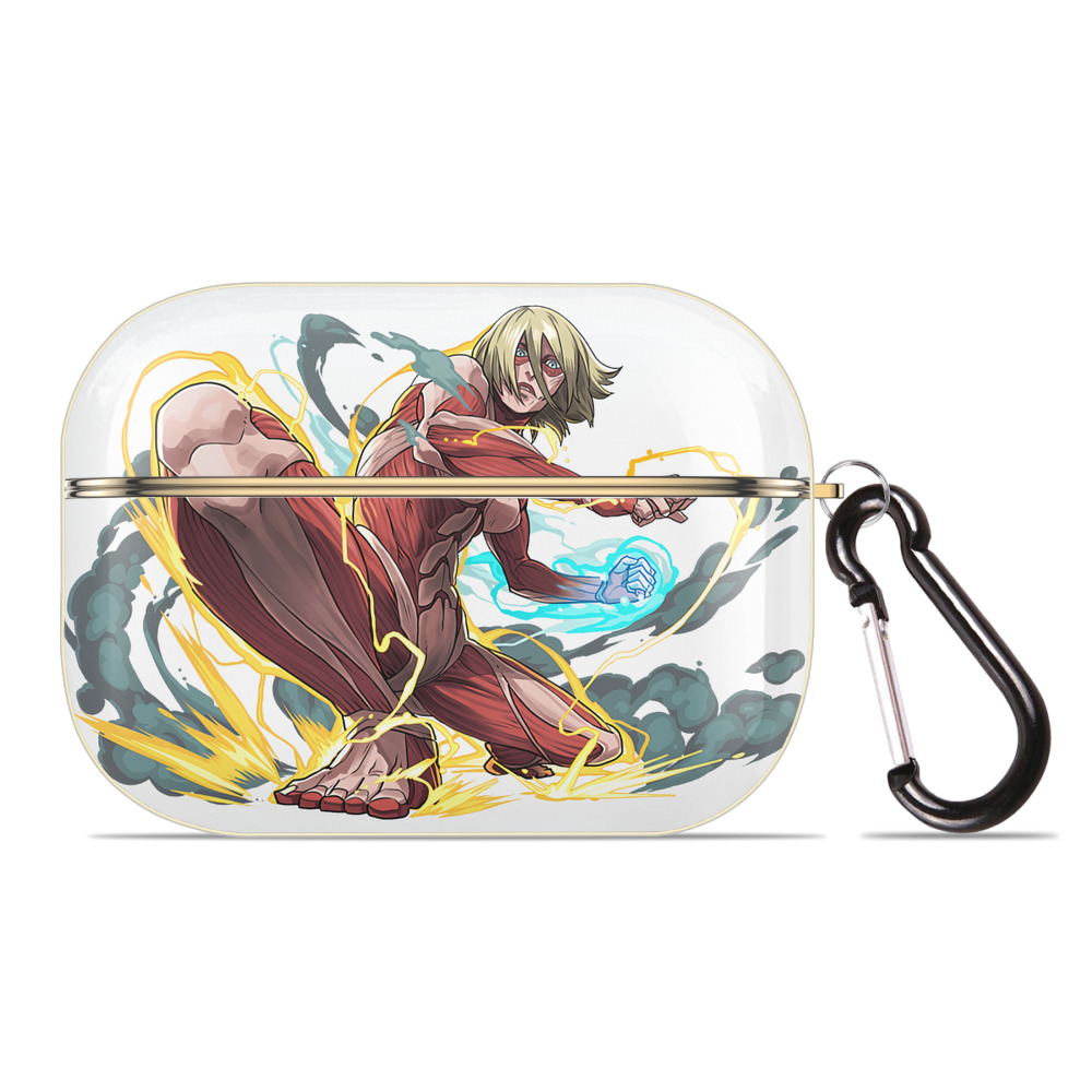 （画像用） 進撃の巨人 Attack on Titan 【AirPods Pro用】ハードシェル保護ケース｜耐衝撃・防指紋・カラビナ付き商品仕様