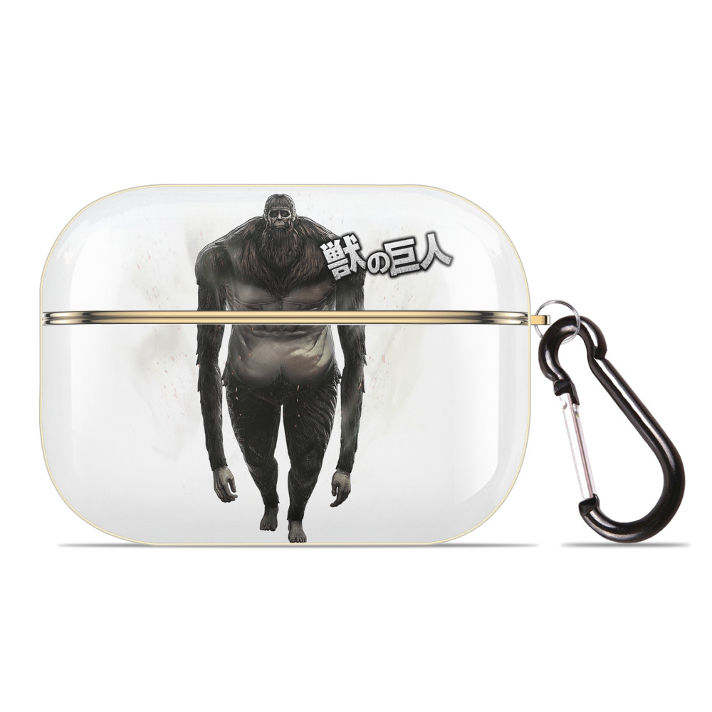 （画像用） 進撃の巨人 Attack on Titan 【AirPods Pro用】ハードシェル保護ケース｜耐衝撃・防指紋・カラビナ付き商品仕様
