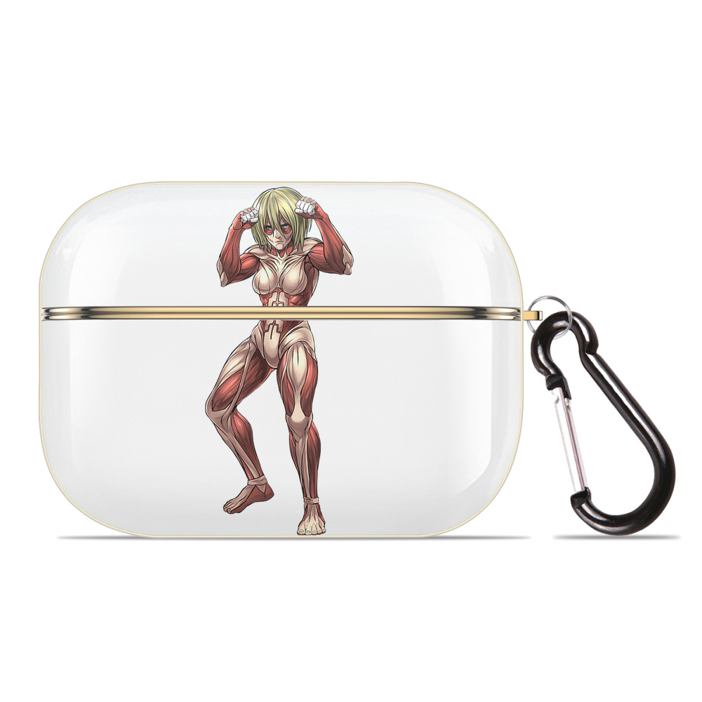 （画像用） 進撃の巨人 Attack on Titan 【AirPods Pro用】ハードシェル保護ケース｜耐衝撃・防指紋・カラビナ付き商品仕様