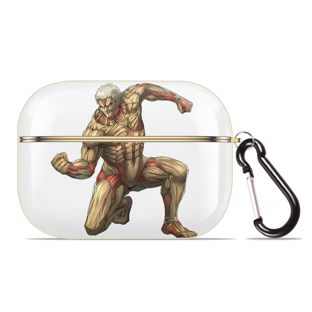 （画像用） 進撃の巨人 Attack on Titan 【AirPods Pro用】ハードシェル保護ケース｜耐衝撃・防指紋・カラビナ付き商品仕様