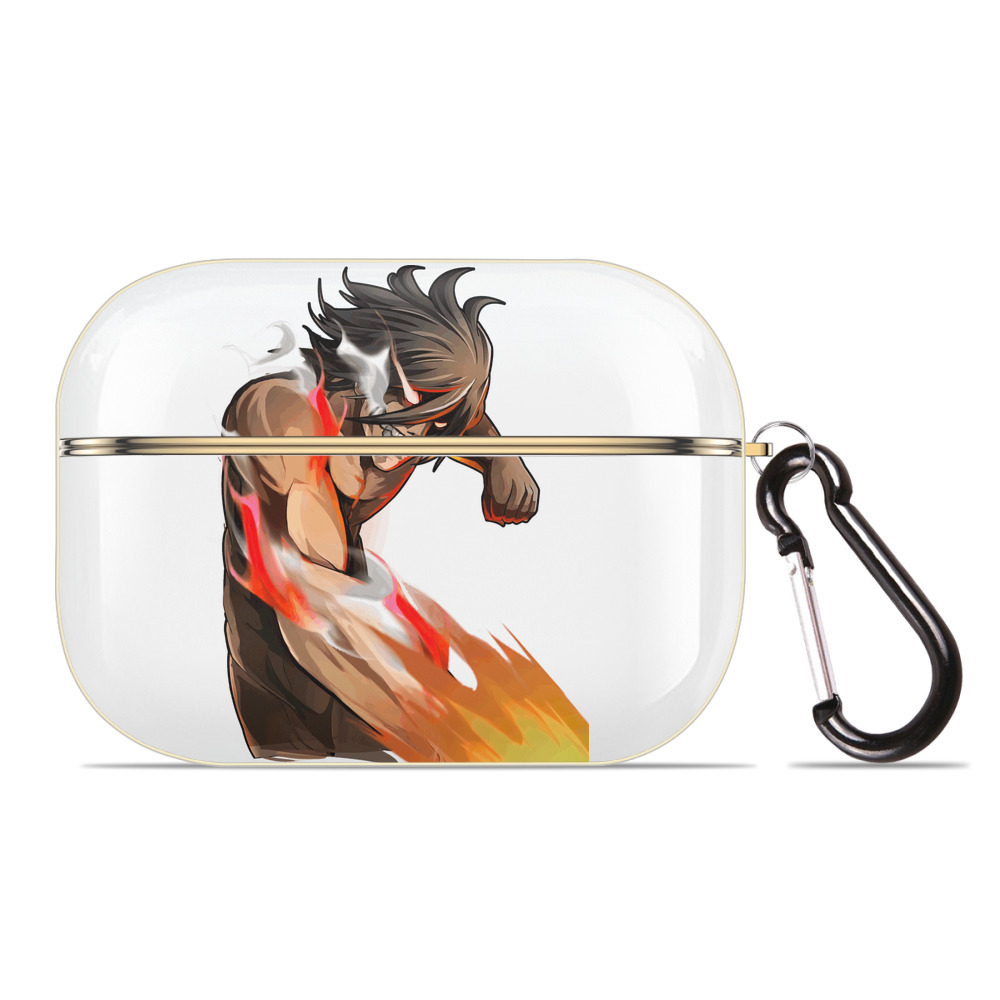 （画像用） 進撃の巨人 Attack on Titan 【AirPods Pro用】ハードシェル保護ケース｜耐衝撃・防指紋・カラビナ付き商品仕様