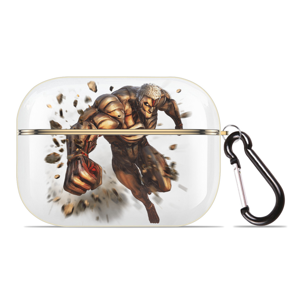 （画像用） 進撃の巨人 Attack on Titan 【AirPods Pro用】ハードシェル保護ケース｜耐衝撃・防指紋・カラビナ付き商品仕様