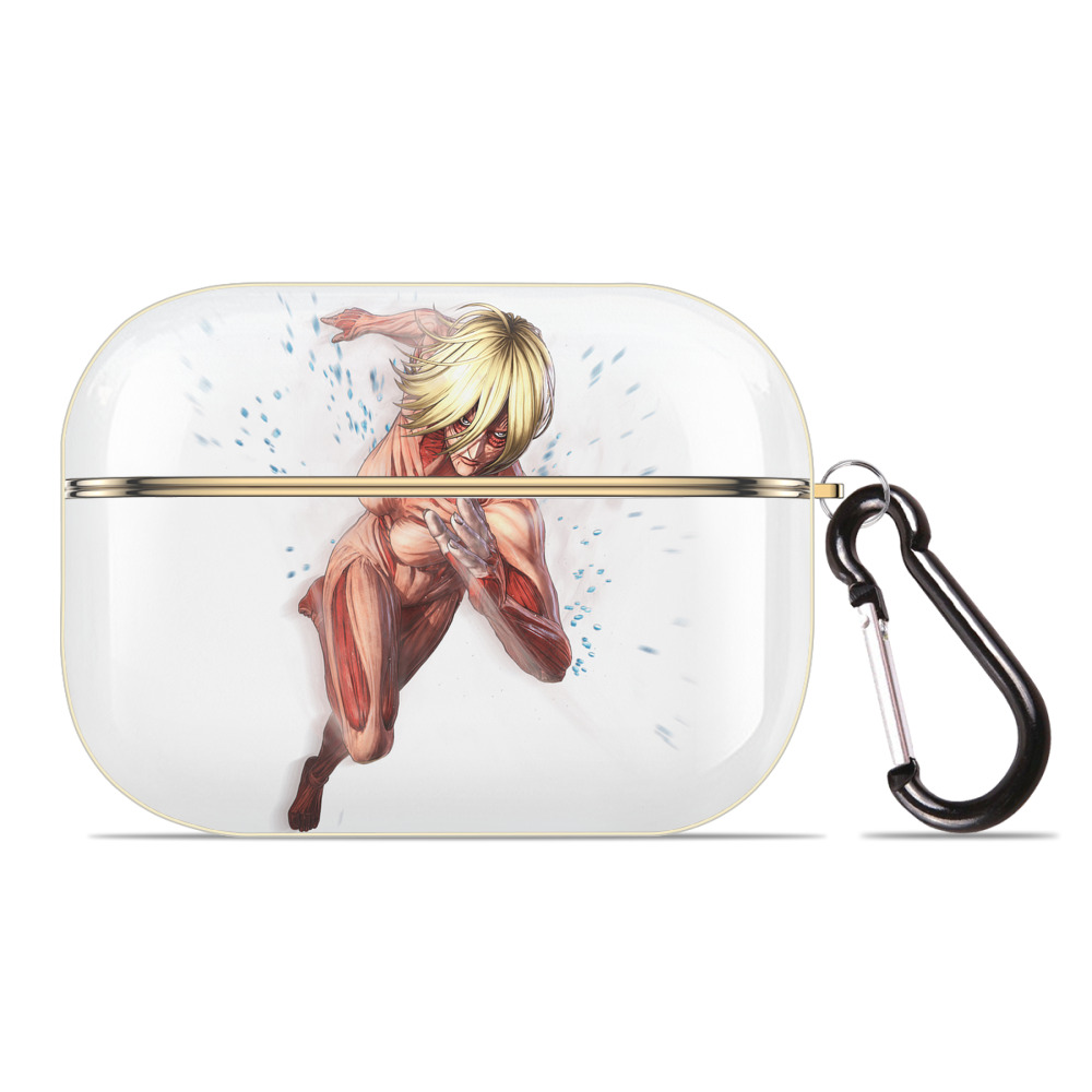 （画像用） 進撃の巨人 Attack on Titan 【AirPods Pro用】ハードシェル保護ケース｜耐衝撃・防指紋・カラビナ付き商品仕様