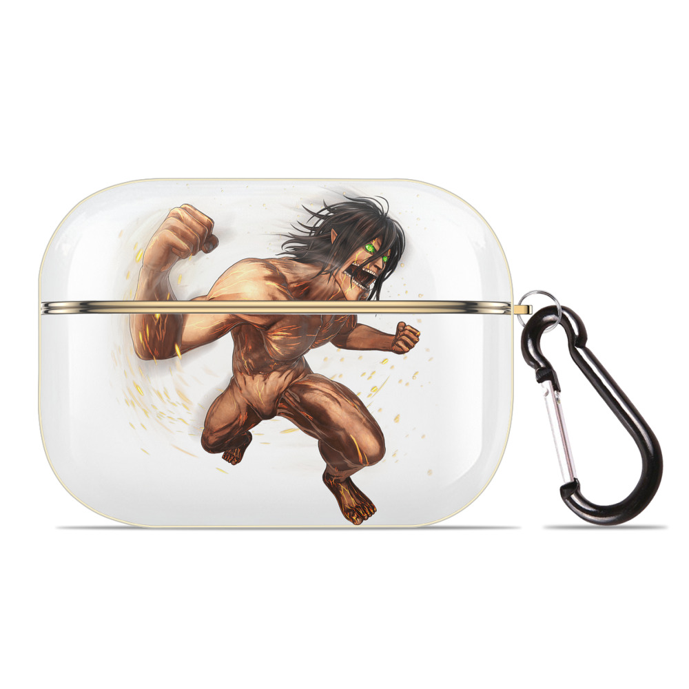 （画像用） 進撃の巨人 Attack on Titan 【AirPods Pro用】ハードシェル保護ケース｜耐衝撃・防指紋・カラビナ付き商品仕様