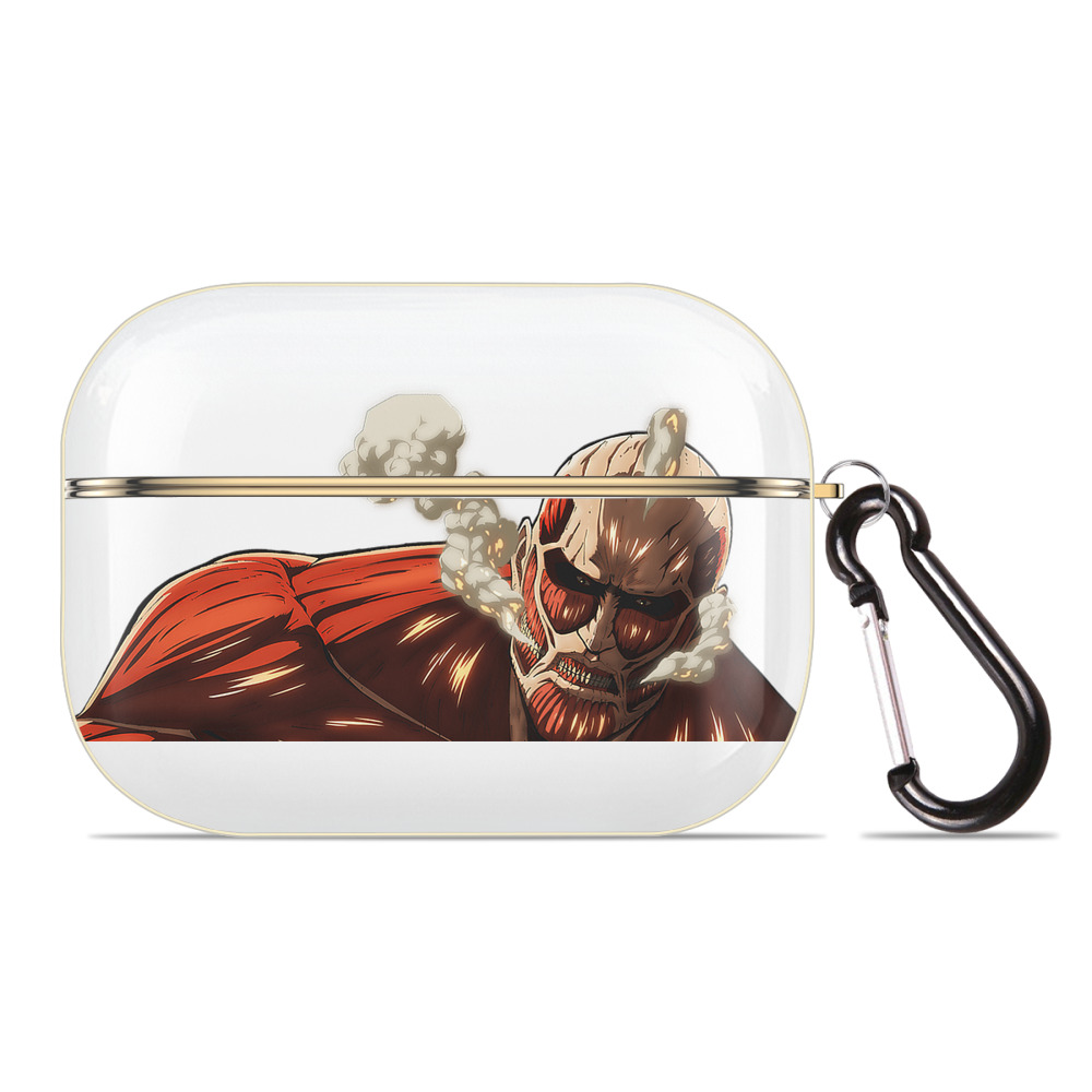（画像用） 進撃の巨人 Attack on Titan 【AirPods Pro用】ハードシェル保護ケース｜耐衝撃・防指紋・カラビナ付き商品仕様