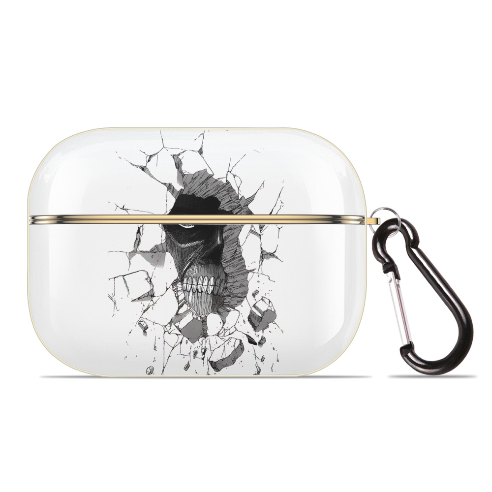 （画像用） 進撃の巨人 Attack on Titan 【AirPods Pro用】ハードシェル保護ケース｜耐衝撃・防指紋・カラビナ付き商品仕様