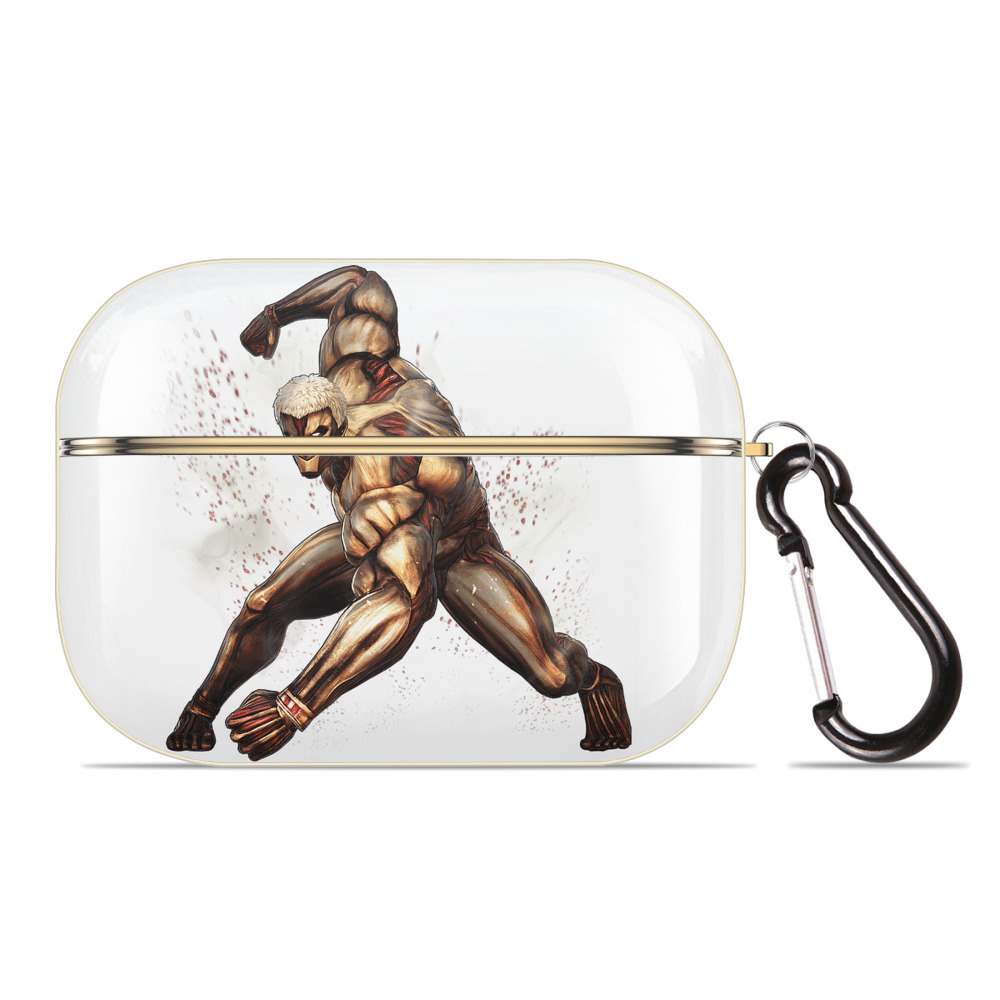 （画像用） 進撃の巨人 Attack on Titan 【AirPods Pro用】ハードシェル保護ケース｜耐衝撃・防指紋・カラビナ付き商品仕様