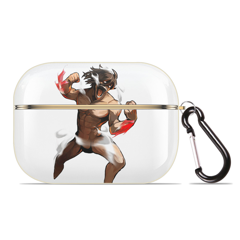 （画像用） 進撃の巨人 Attack on Titan 【AirPods Pro用】ハードシェル保護ケース｜耐衝撃・防指紋・カラビナ付き商品仕様