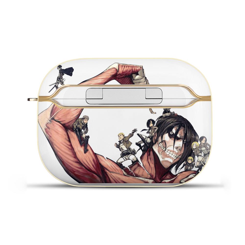 （画像用） 進撃の巨人 Attack on Titan 【AirPods Pro用】ハードシェル保護ケース｜耐衝撃・防指紋・カラビナ付き商品仕様