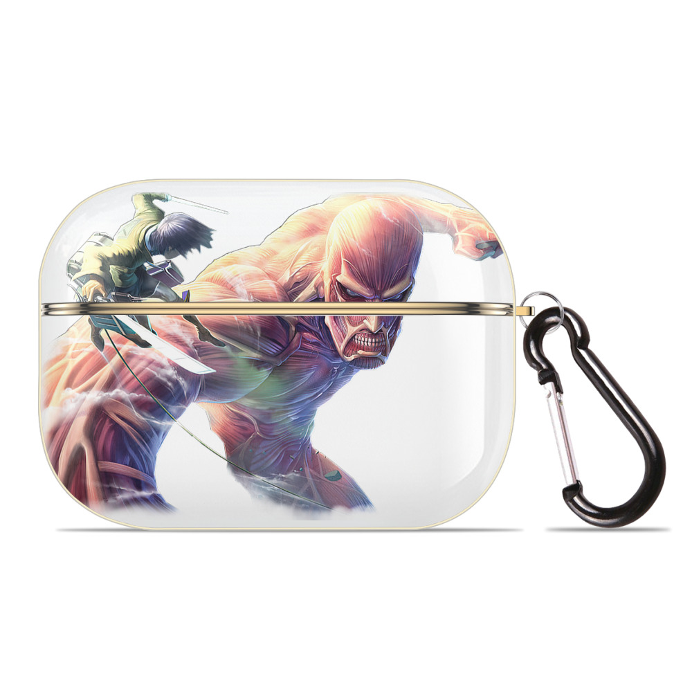 （画像用） 進撃の巨人 Attack on Titan 【AirPods Pro用】ハードシェル保護ケース｜耐衝撃・防指紋・カラビナ付き商品仕様