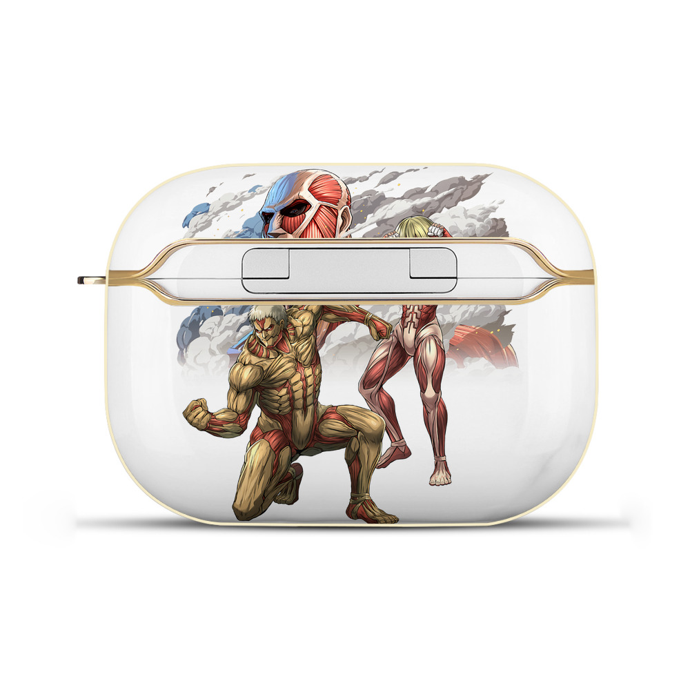 （画像用） 進撃の巨人 Attack on Titan 【AirPods Pro用】ハードシェル保護ケース｜耐衝撃・防指紋・カラビナ付き商品仕様