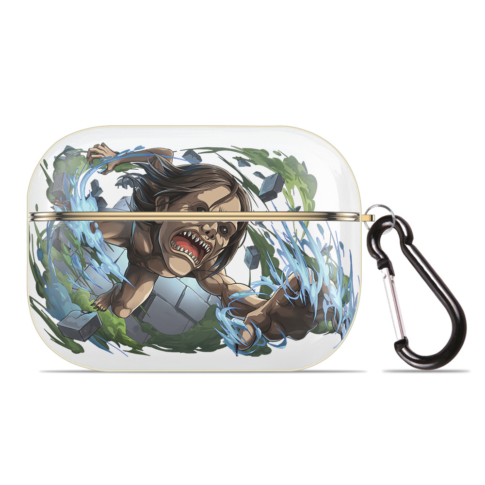 （画像用） 進撃の巨人 Attack on Titan 【AirPods Pro用】ハードシェル保護ケース｜耐衝撃・防指紋・カラビナ付き商品仕様