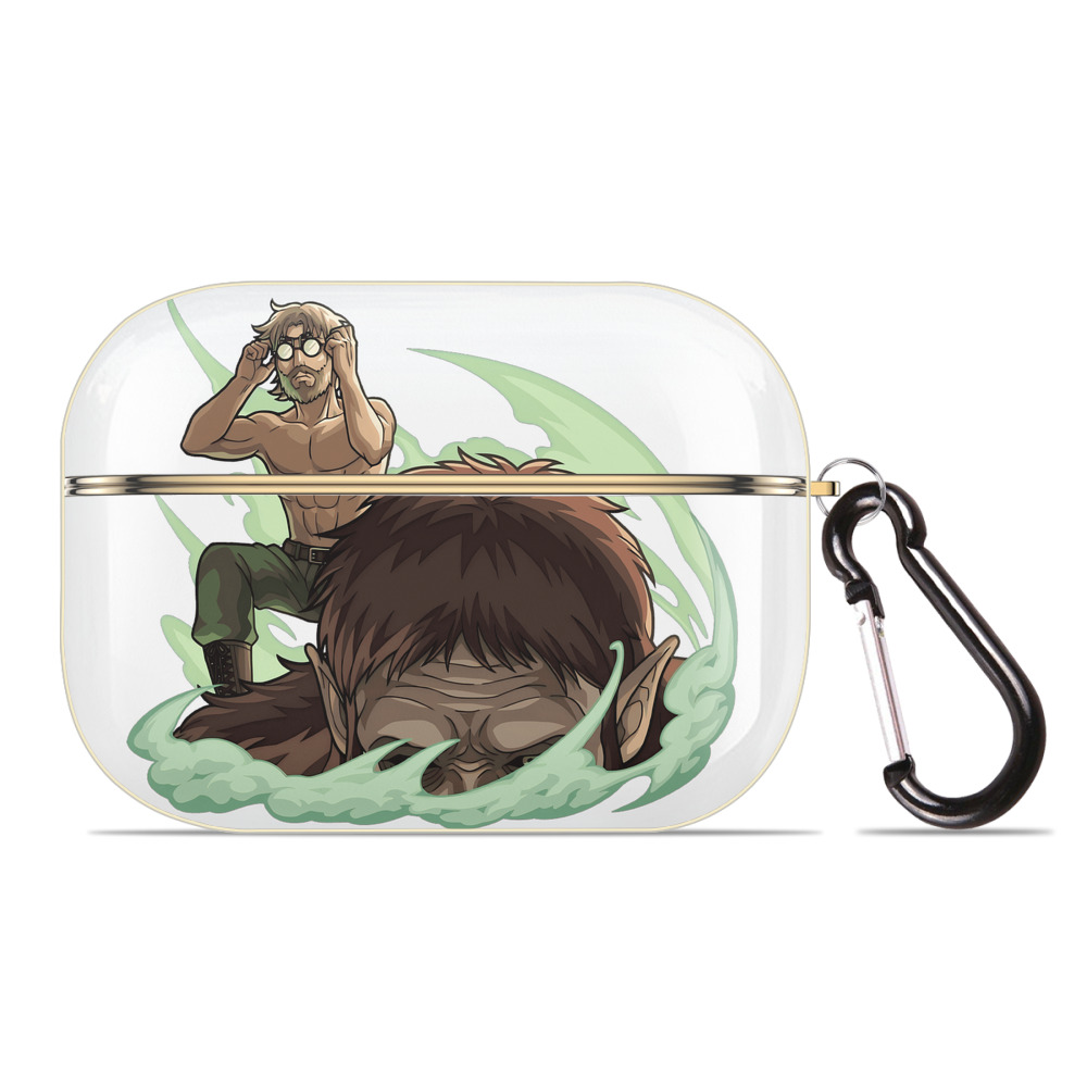 （画像用） 進撃の巨人 Attack on Titan 【AirPods Pro用】ハードシェル保護ケース｜耐衝撃・防指紋・カラビナ付き商品仕様