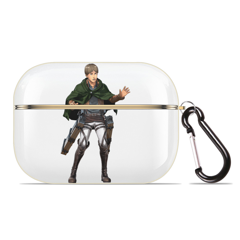 （画像用） 進撃の巨人 Attack on Titan 【AirPods Pro用】ハードシェル保護ケース｜耐衝撃・防指紋・カラビナ付き商品仕様