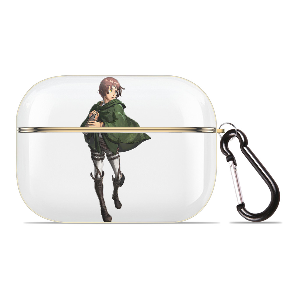（画像用） 進撃の巨人 Attack on Titan 【AirPods Pro用】ハードシェル保護ケース｜耐衝撃・防指紋・カラビナ付き商品仕様