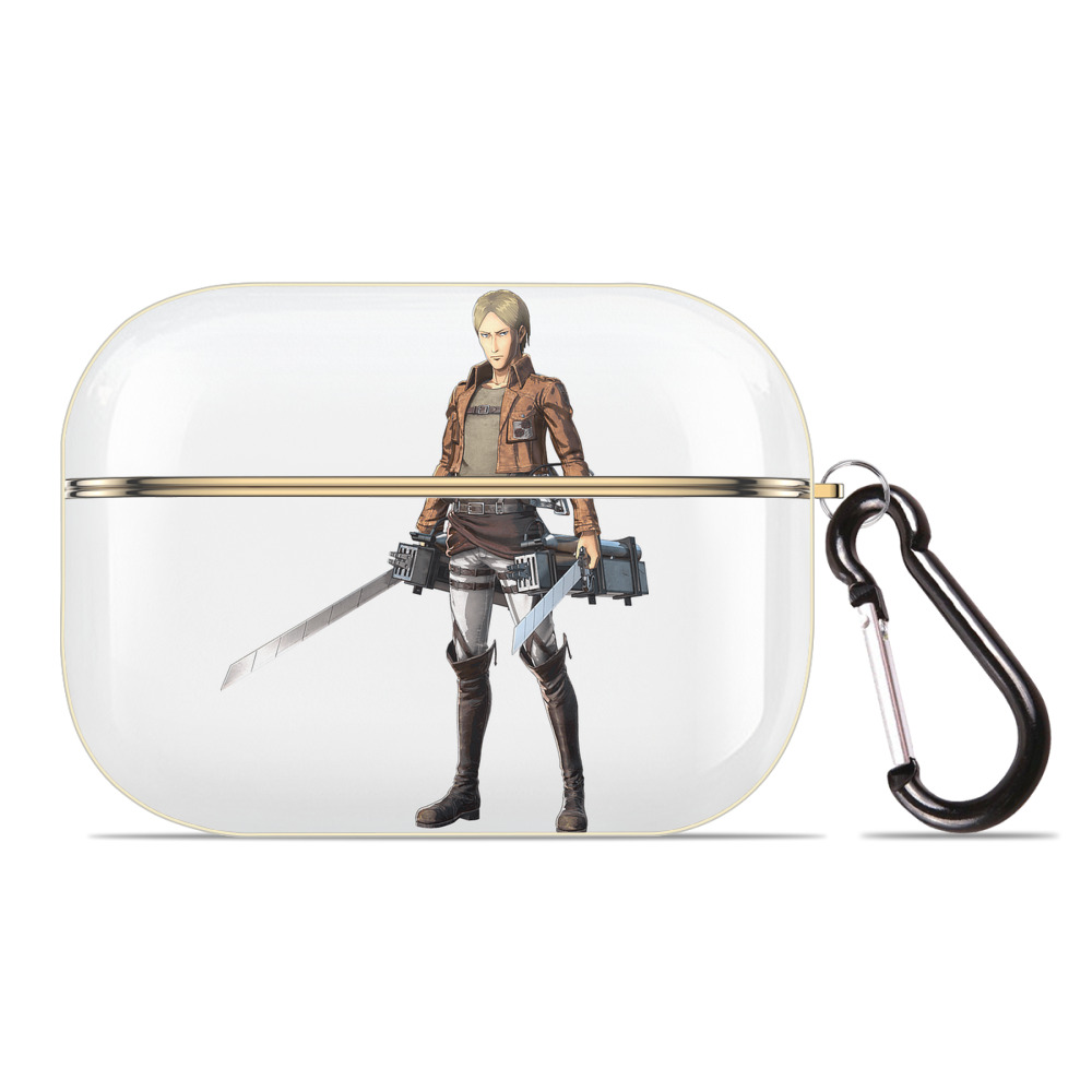 （画像用） 進撃の巨人 Attack on Titan 【AirPods Pro用】ハードシェル保護ケース｜耐衝撃・防指紋・カラビナ付き商品仕様
