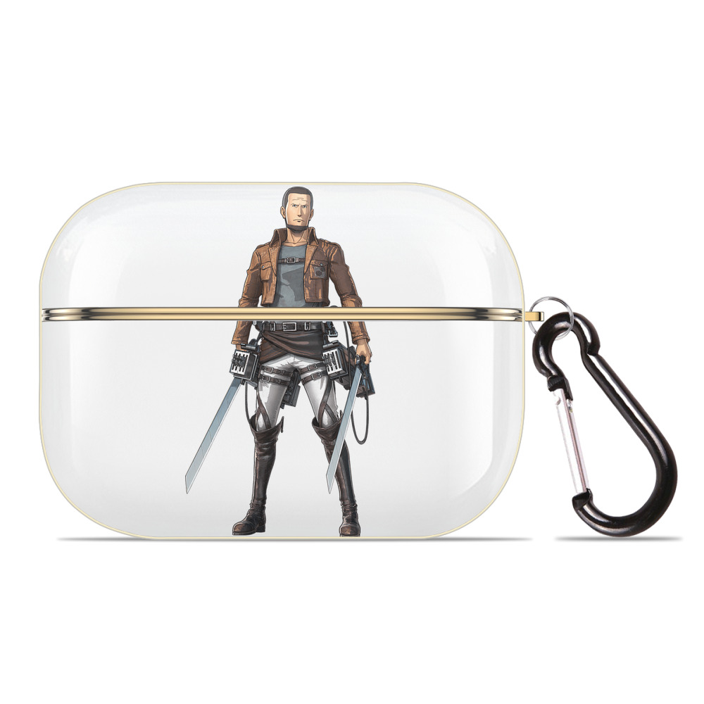 （画像用） 進撃の巨人 Attack on Titan 【AirPods Pro用】ハードシェル保護ケース｜耐衝撃・防指紋・カラビナ付き商品仕様