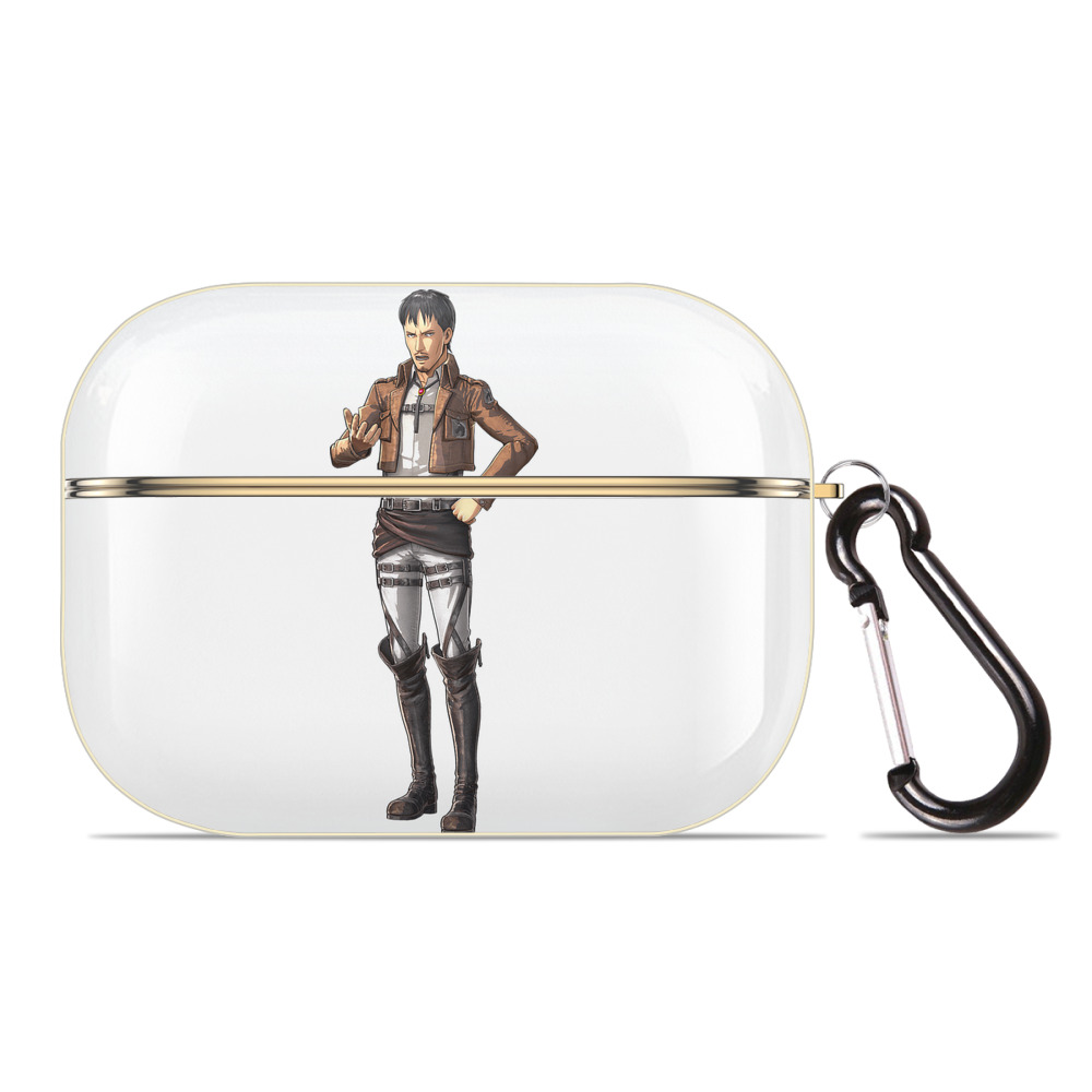 （画像用） 進撃の巨人 Attack on Titan 【AirPods Pro用】ハードシェル保護ケース｜耐衝撃・防指紋・カラビナ付き商品仕様