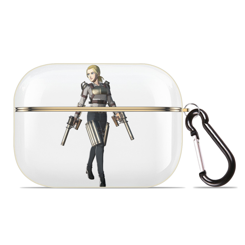 （画像用） 進撃の巨人 Attack on Titan 【AirPods Pro用】ハードシェル保護ケース｜耐衝撃・防指紋・カラビナ付き商品仕様