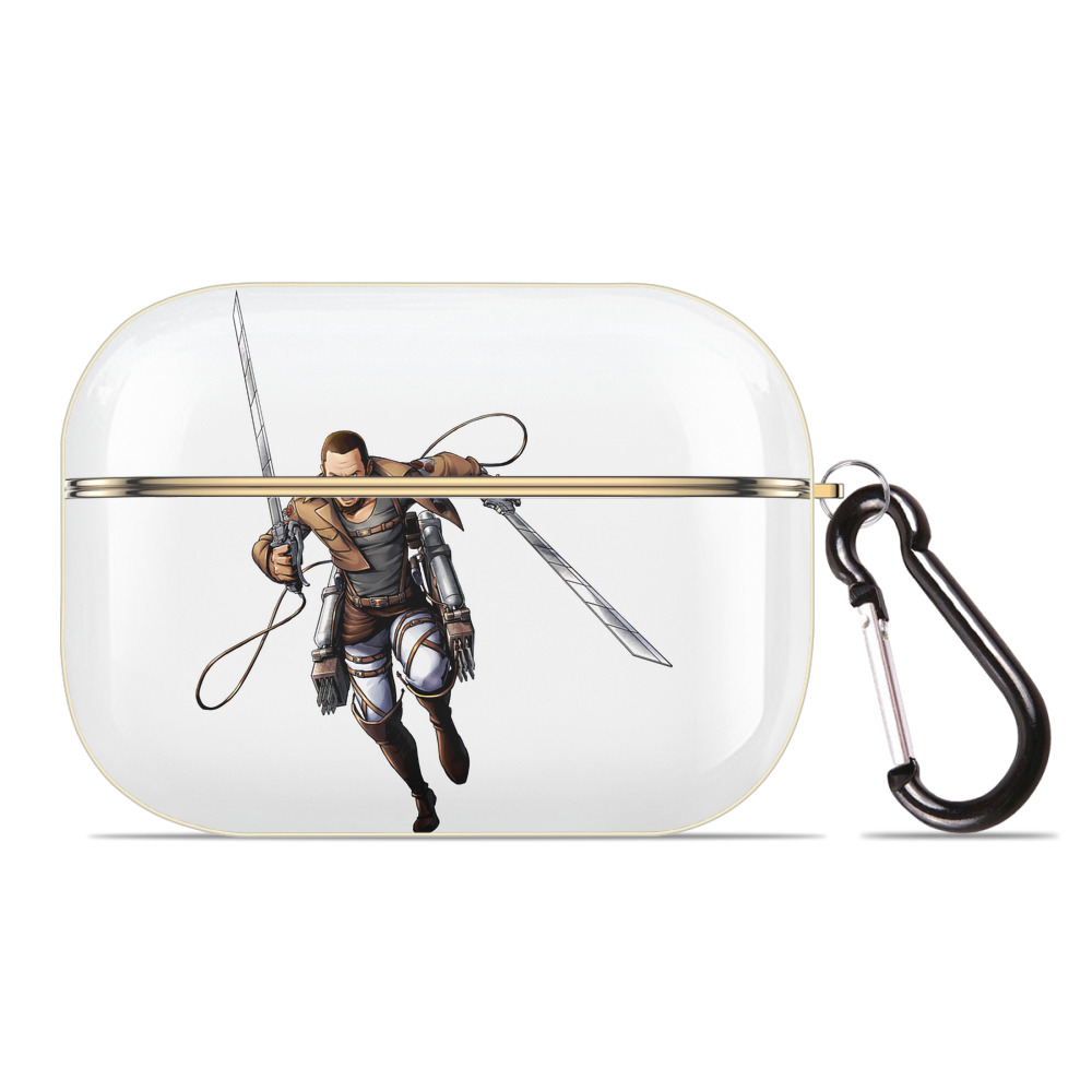 （画像用） 進撃の巨人 Attack on Titan 【AirPods Pro用】ハードシェル保護ケース｜耐衝撃・防指紋・カラビナ付き商品仕様