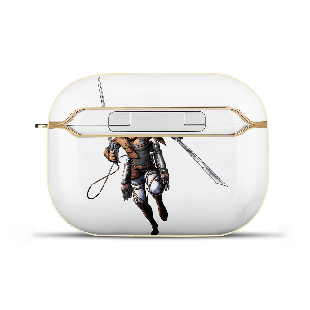 （画像用） 進撃の巨人 Attack on Titan 【AirPods Pro用】ハードシェル保護ケース｜耐衝撃・防指紋・カラビナ付き商品仕様
