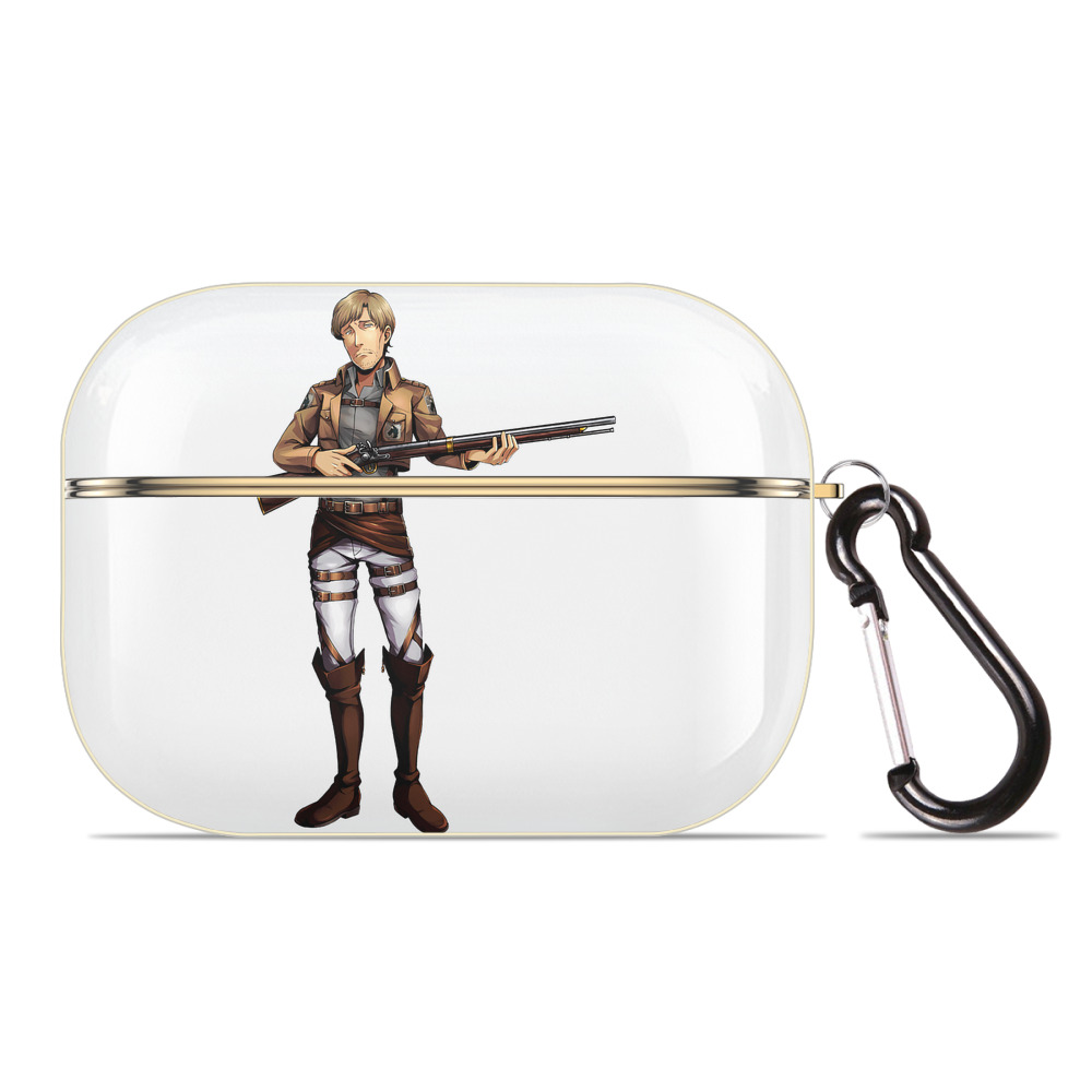 （画像用） 進撃の巨人 Attack on Titan 【AirPods Pro用】ハードシェル保護ケース｜耐衝撃・防指紋・カラビナ付き商品仕様