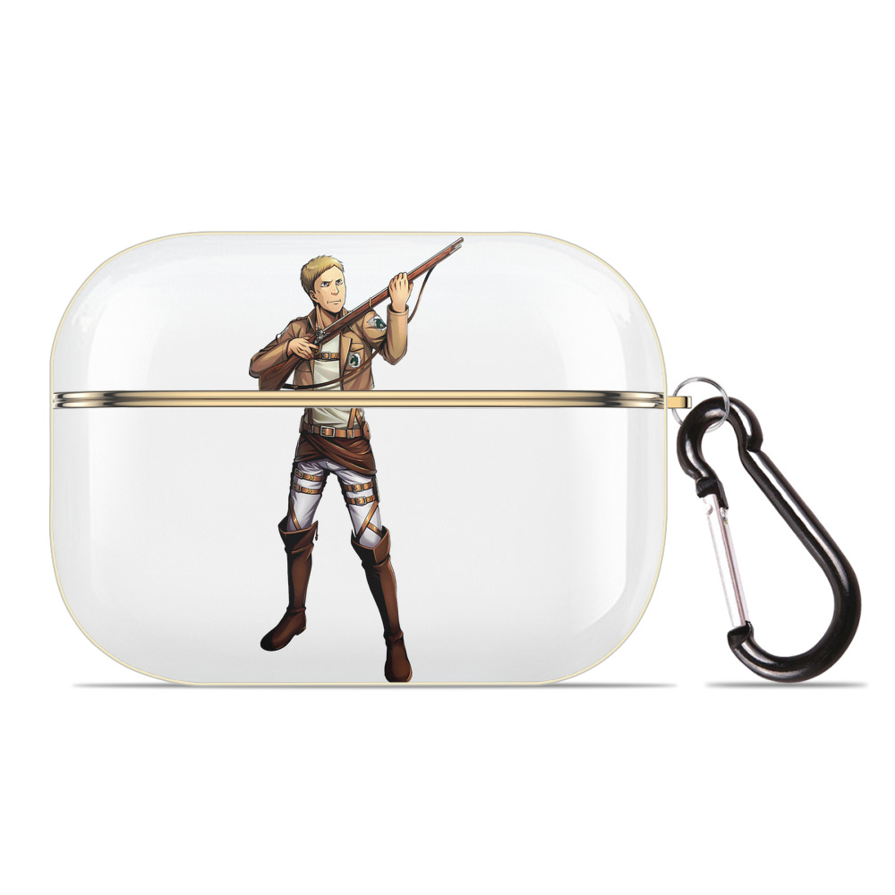 （画像用） 進撃の巨人 Attack on Titan 【AirPods Pro用】ハードシェル保護ケース｜耐衝撃・防指紋・カラビナ付き商品仕様