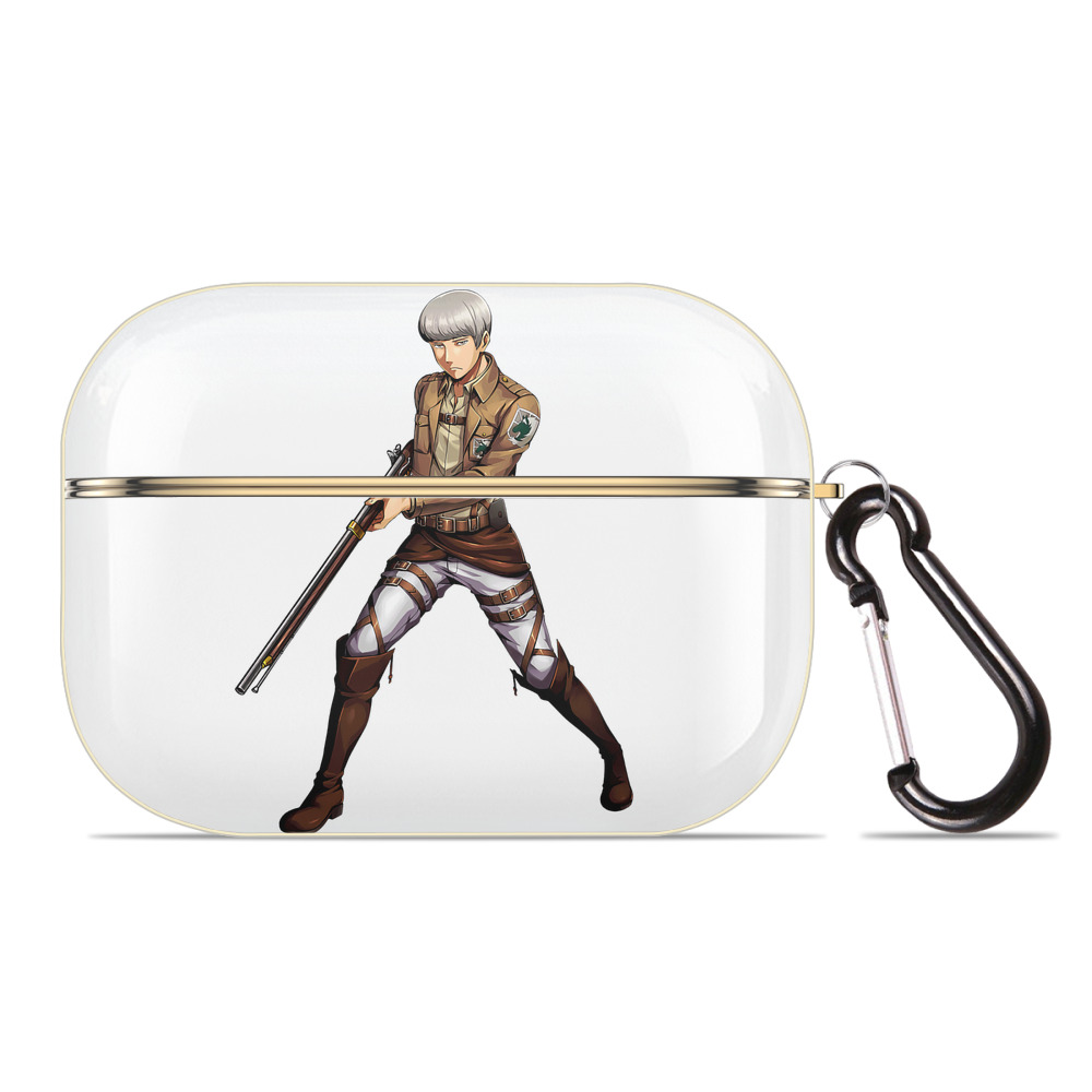 （画像用） 進撃の巨人 Attack on Titan 【AirPods Pro用】ハードシェル保護ケース｜耐衝撃・防指紋・カラビナ付き商品仕様