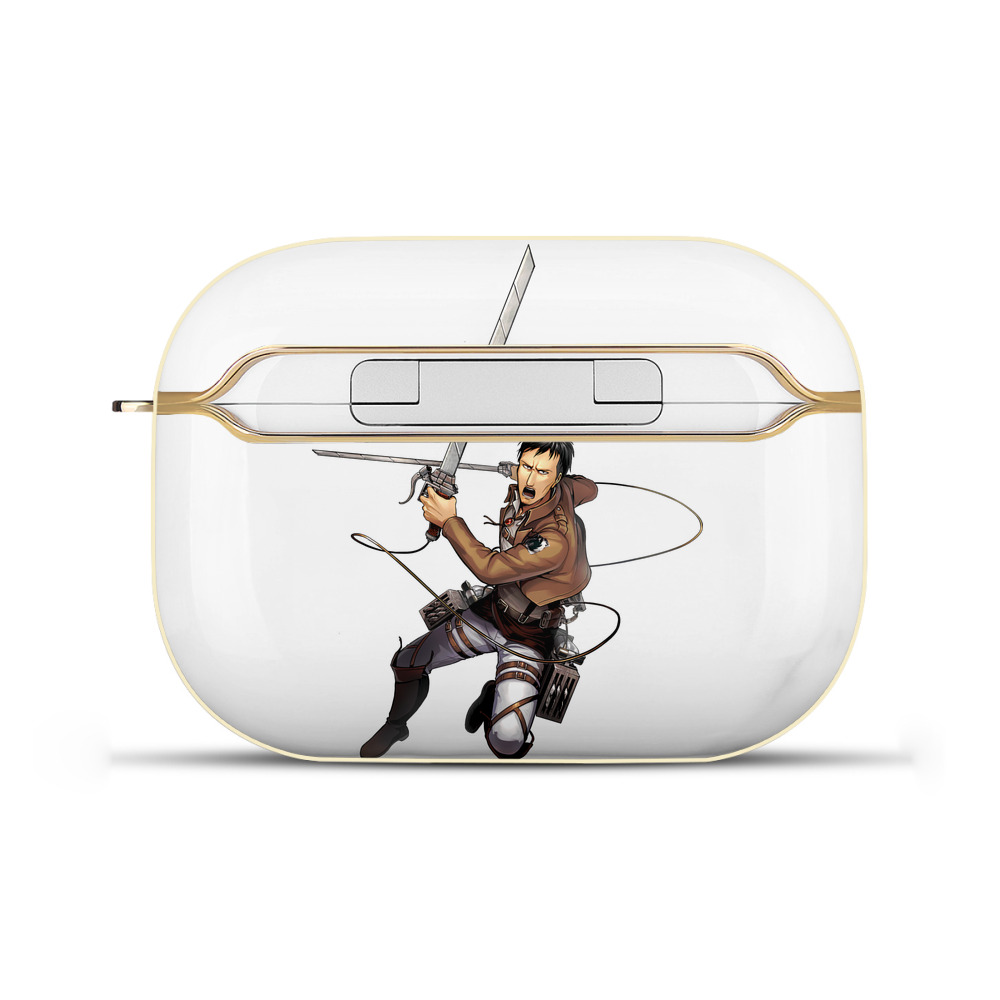 （画像用） 進撃の巨人 Attack on Titan 【AirPods Pro用】ハードシェル保護ケース｜耐衝撃・防指紋・カラビナ付き商品仕様