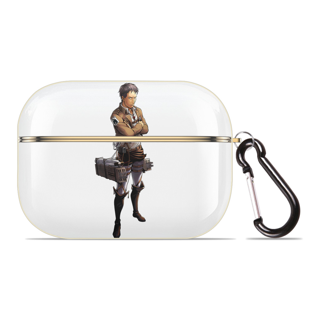 （画像用） 進撃の巨人 Attack on Titan 【AirPods Pro用】ハードシェル保護ケース｜耐衝撃・防指紋・カラビナ付き商品仕様