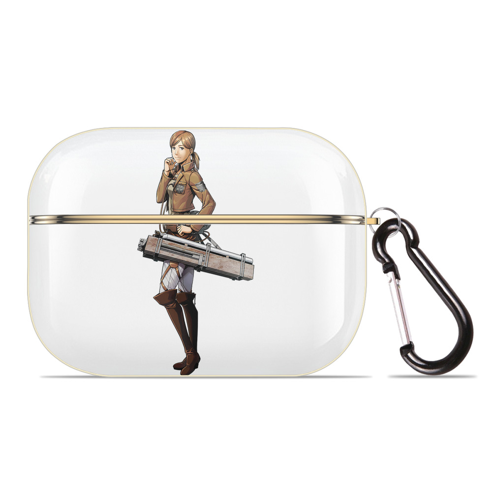 （画像用） 進撃の巨人 Attack on Titan 【AirPods Pro用】ハードシェル保護ケース｜耐衝撃・防指紋・カラビナ付き商品仕様