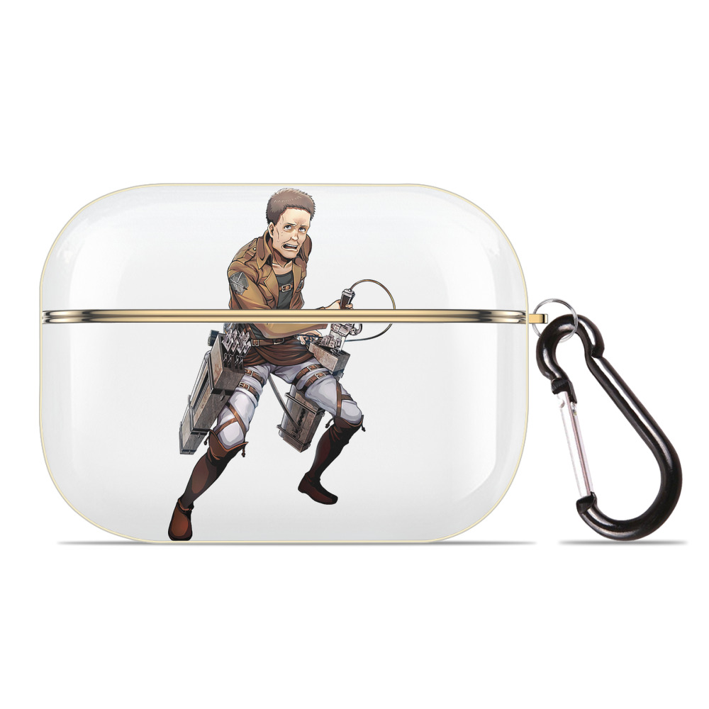 （画像用） 進撃の巨人 Attack on Titan 【AirPods Pro用】ハードシェル保護ケース｜耐衝撃・防指紋・カラビナ付き商品仕様