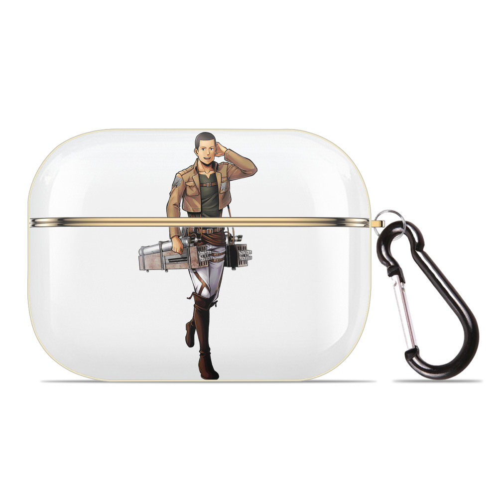（画像用） 進撃の巨人 Attack on Titan 【AirPods Pro用】ハードシェル保護ケース｜耐衝撃・防指紋・カラビナ付き商品仕様
