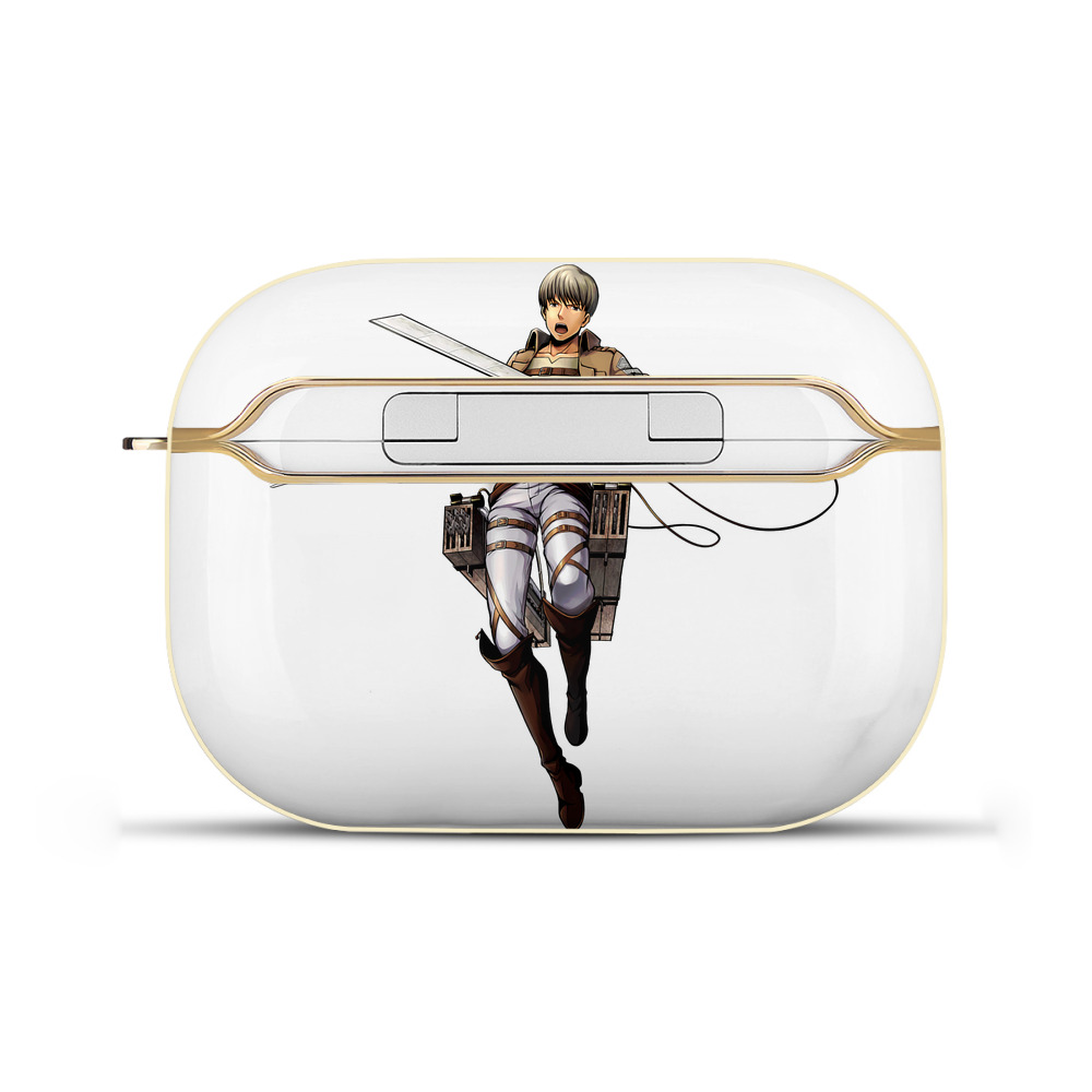（画像用） 進撃の巨人 Attack on Titan 【AirPods Pro用】ハードシェル保護ケース｜耐衝撃・防指紋・カラビナ付き商品仕様