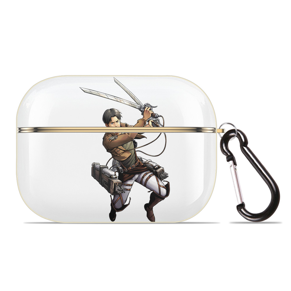 （画像用） 進撃の巨人 Attack on Titan 【AirPods Pro用】ハードシェル保護ケース｜耐衝撃・防指紋・カラビナ付き商品仕様