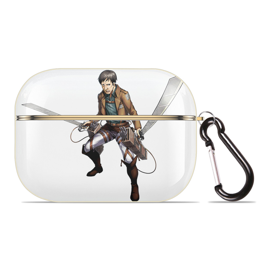 （画像用） 進撃の巨人 Attack on Titan 【AirPods Pro用】ハードシェル保護ケース｜耐衝撃・防指紋・カラビナ付き商品仕様