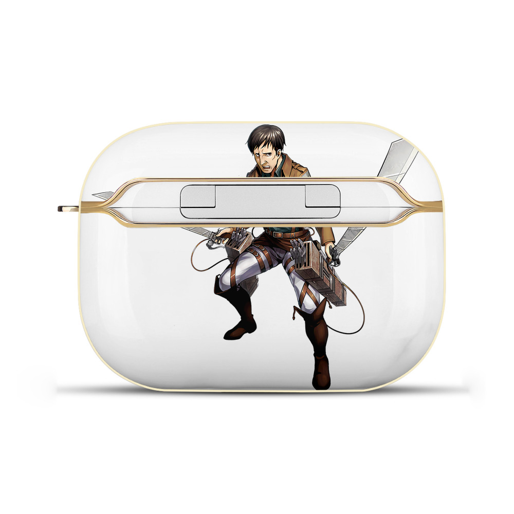 （画像用） 進撃の巨人 Attack on Titan 【AirPods Pro用】ハードシェル保護ケース｜耐衝撃・防指紋・カラビナ付き商品仕様