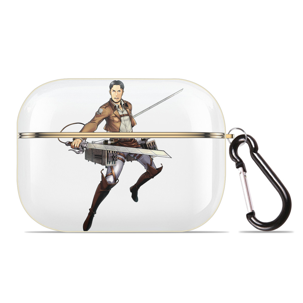 （画像用） 進撃の巨人 Attack on Titan 【AirPods Pro用】ハードシェル保護ケース｜耐衝撃・防指紋・カラビナ付き商品仕様