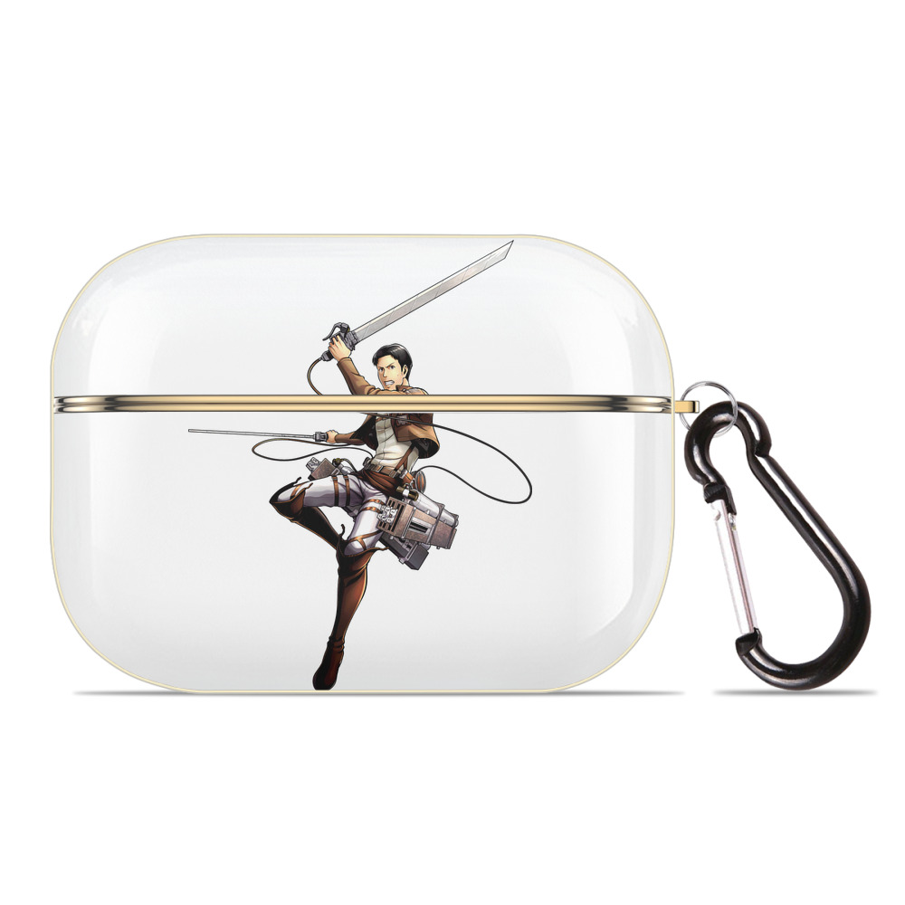 （画像用） 進撃の巨人 Attack on Titan 【AirPods Pro用】ハードシェル保護ケース｜耐衝撃・防指紋・カラビナ付き商品仕様