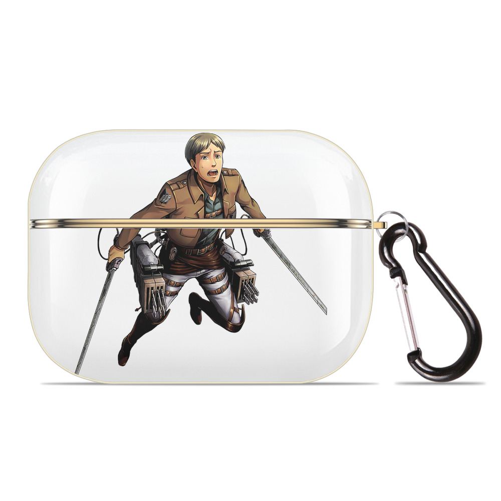 （画像用） 進撃の巨人 Attack on Titan 【AirPods Pro用】ハードシェル保護ケース｜耐衝撃・防指紋・カラビナ付き商品仕様