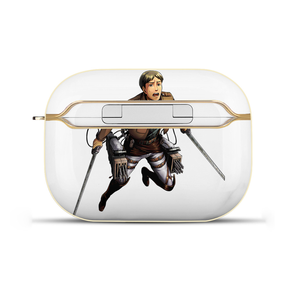 （画像用） 進撃の巨人 Attack on Titan 【AirPods Pro用】ハードシェル保護ケース｜耐衝撃・防指紋・カラビナ付き商品仕様