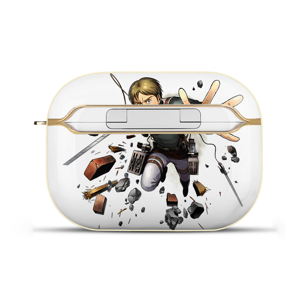 （画像用） 進撃の巨人 Attack on Titan 【AirPods Pro用】ハードシェル保護ケース｜耐衝撃・防指紋・カラビナ付き商品仕様