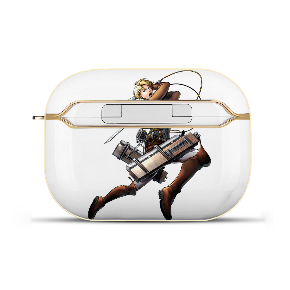 （画像用） 進撃の巨人 Attack on Titan 【AirPods Pro用】ハードシェル保護ケース｜耐衝撃・防指紋・カラビナ付き商品仕様