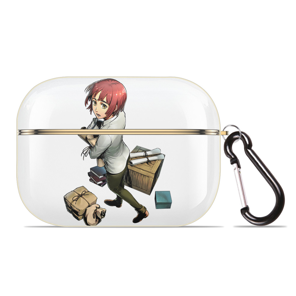 （画像用） 進撃の巨人 Attack on Titan 【AirPods Pro用】ハードシェル保護ケース｜耐衝撃・防指紋・カラビナ付き商品仕様