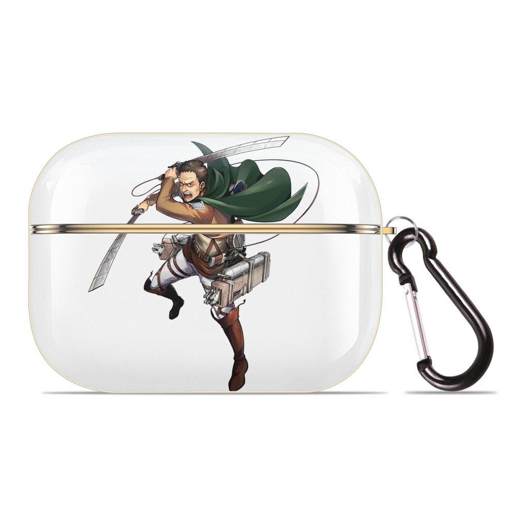 （画像用） 進撃の巨人 Attack on Titan 【AirPods Pro用】ハードシェル保護ケース｜耐衝撃・防指紋・カラビナ付き商品仕様