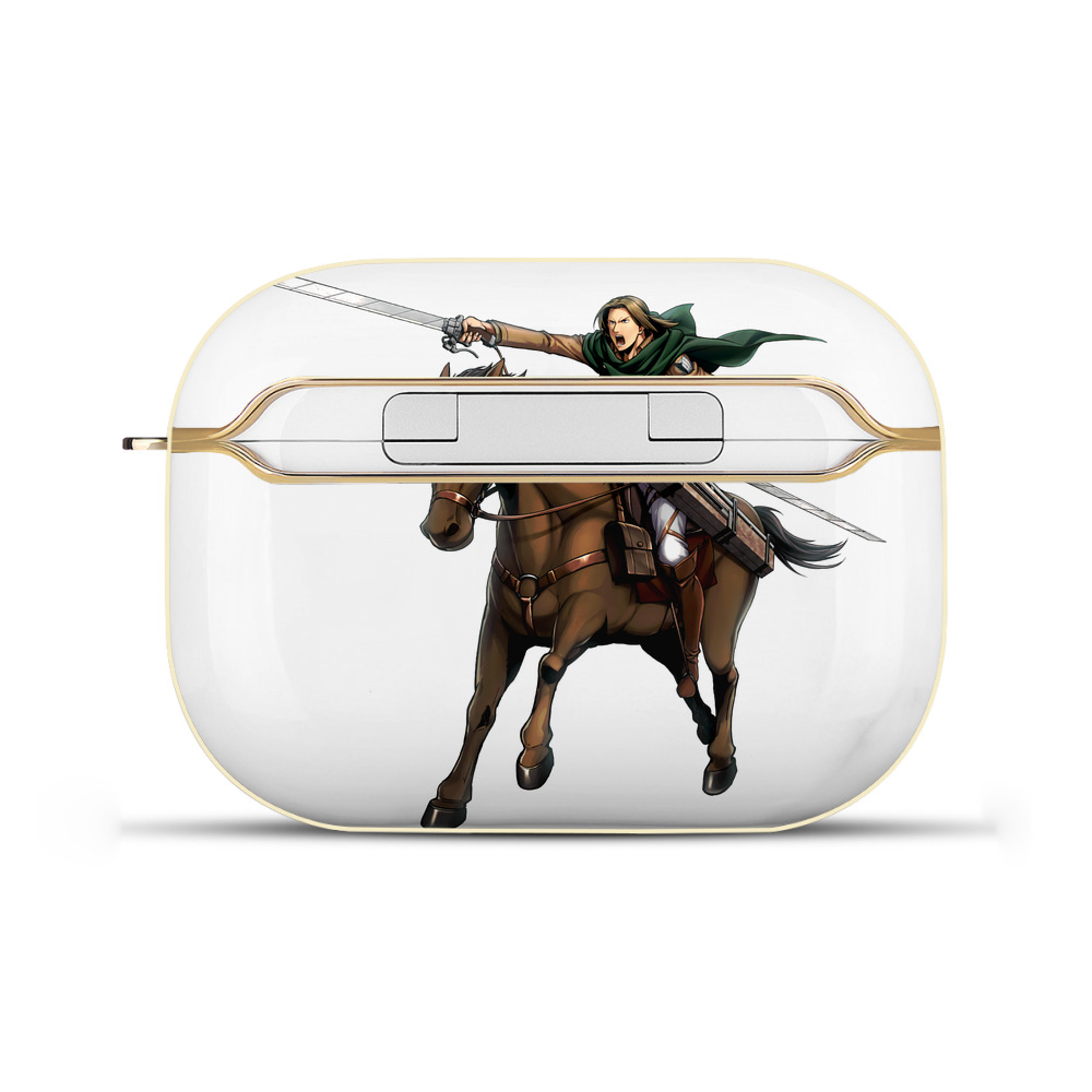 （画像用） 進撃の巨人 Attack on Titan 【AirPods Pro用】ハードシェル保護ケース｜耐衝撃・防指紋・カラビナ付き商品仕様
