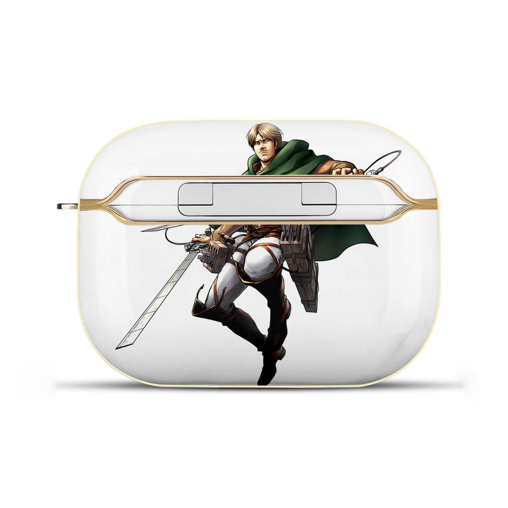 （画像用） 進撃の巨人 Attack on Titan 【AirPods Pro用】ハードシェル保護ケース｜耐衝撃・防指紋・カラビナ付き商品仕様