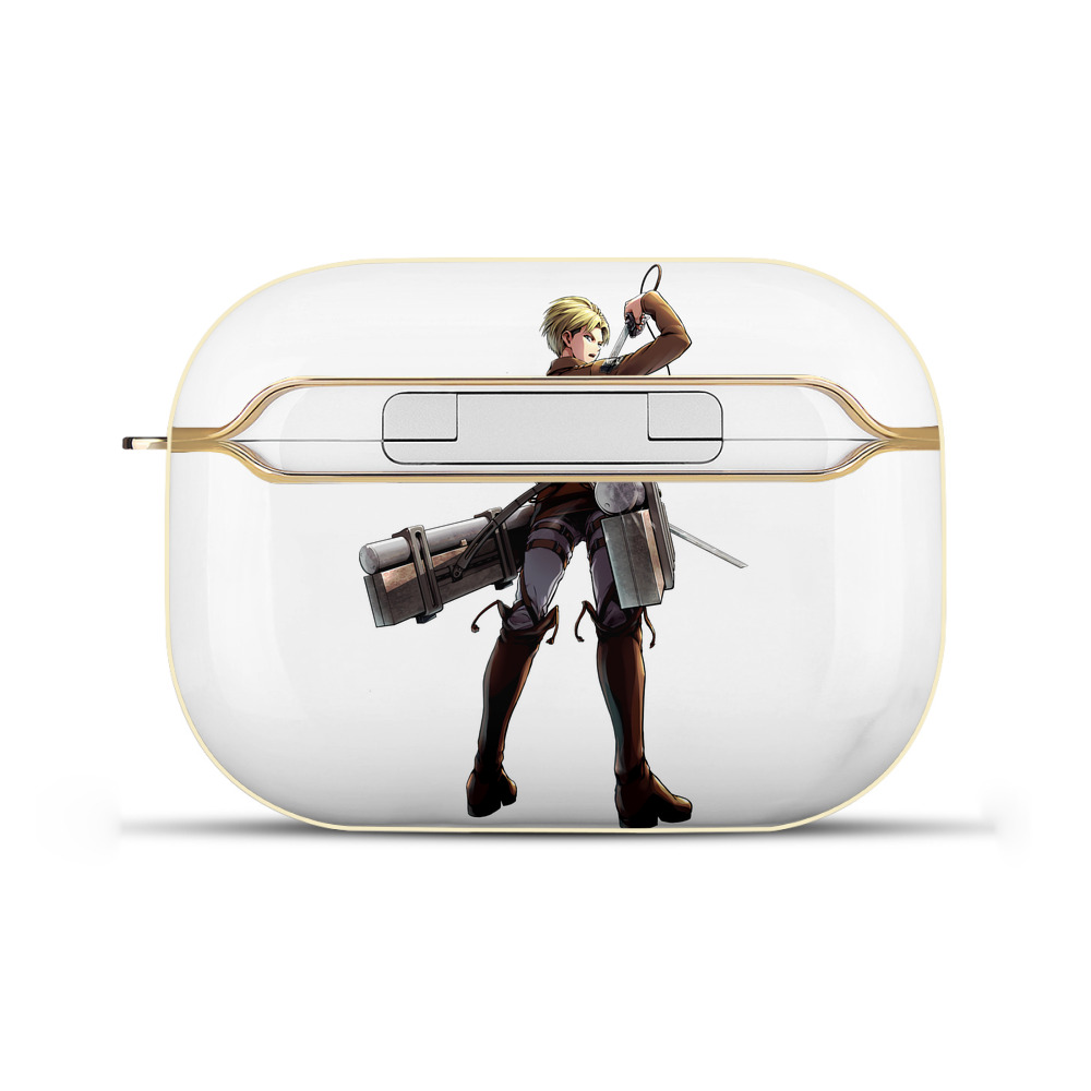 （画像用） 進撃の巨人 Attack on Titan 【AirPods Pro用】ハードシェル保護ケース｜耐衝撃・防指紋・カラビナ付き商品仕様
